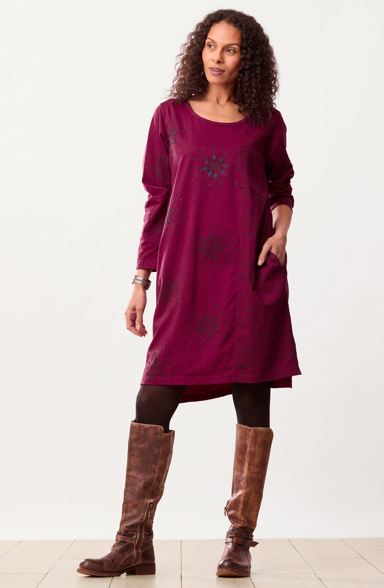 jersey tunic dress Peaceful and Pretty Jersey Tunic Dress