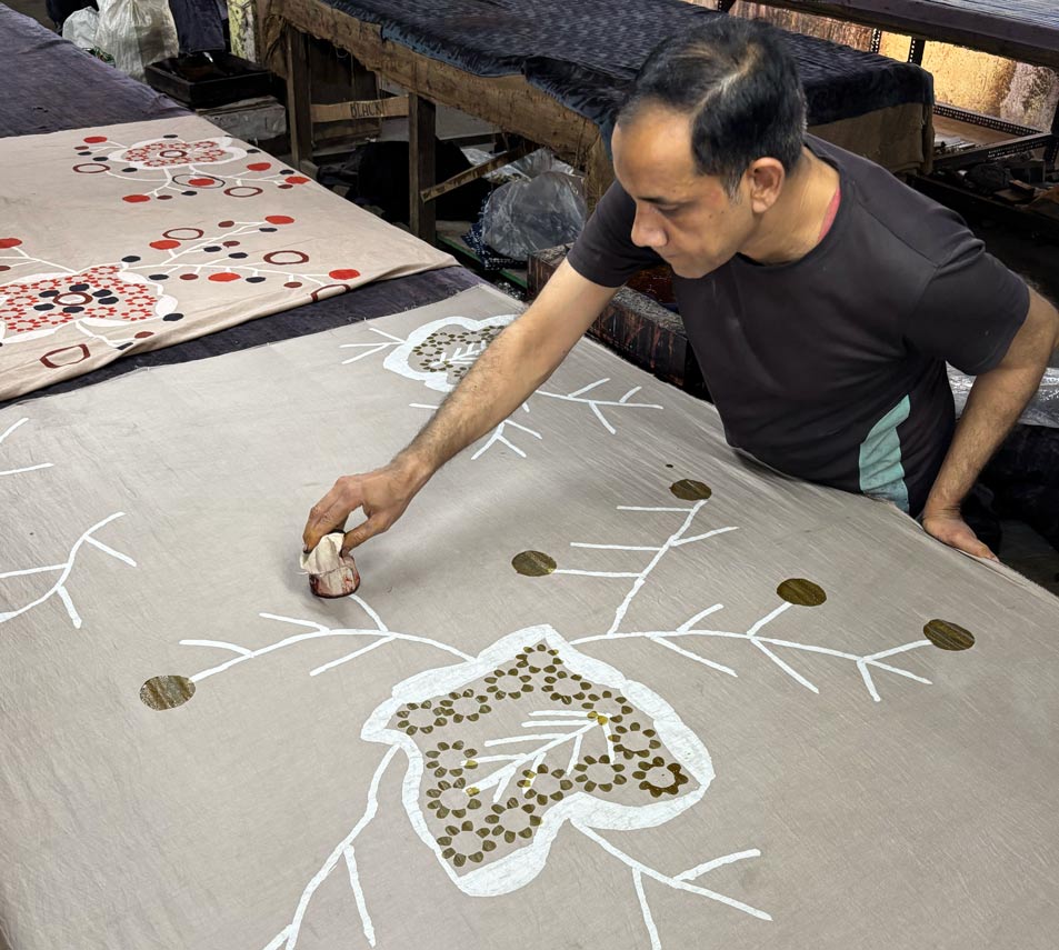 Behind Handwork Behind The Garment: Placement Print Sunita Jacket – MarketPlace ...