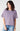 Shalini Popover Boxy Top - Light periwinkle