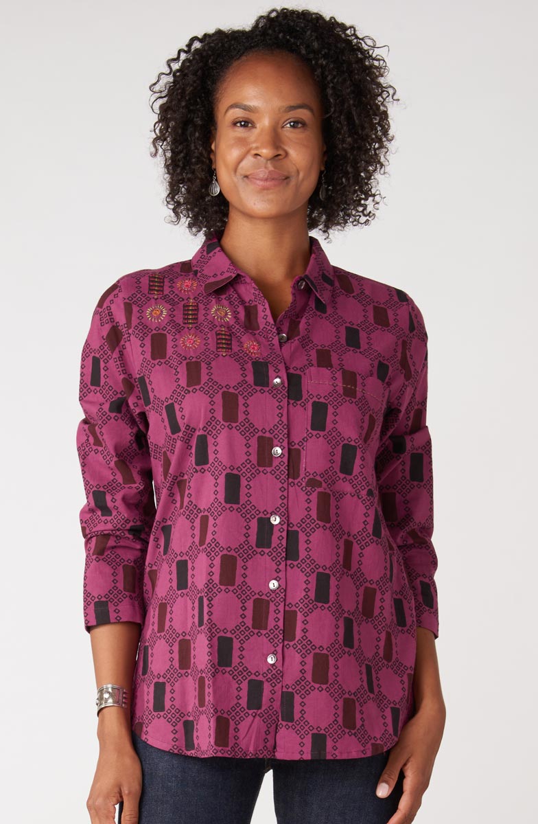 Mulberry pink/Multi