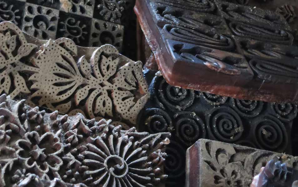 Wooden Hand Carved Blocks