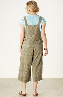Deepti Overalls - Soft olive