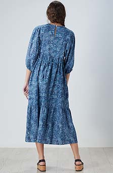 Zahara Dress - Blue