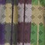 Color - Grey and Purple Ikat